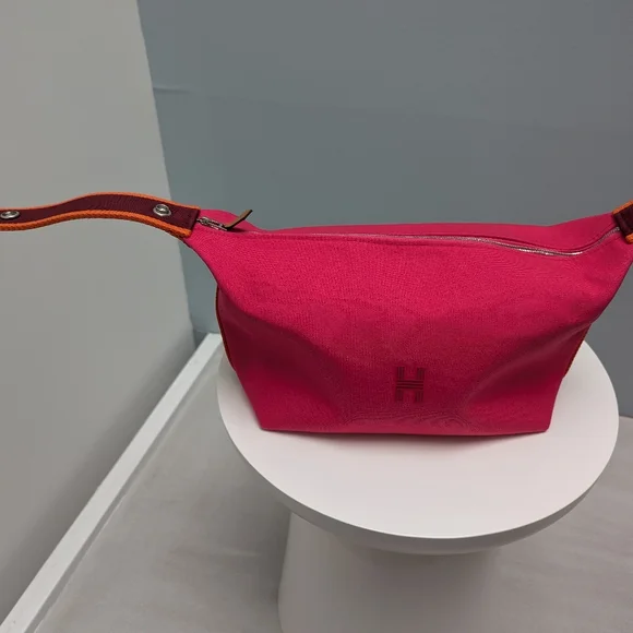 New Hermes Bride a Brac GM (Large) in Hibiscus - Picture 4 of 7